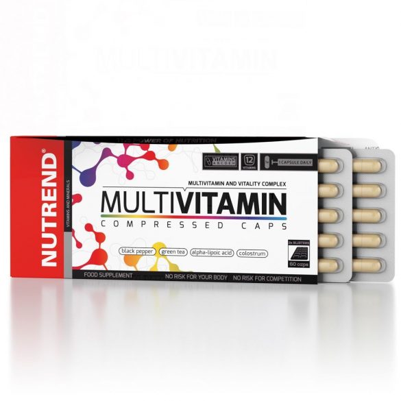 NUTREND MULTIVITAMIN COMPRESSED CAPS - 60 KAPSZULA