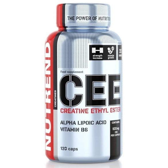 NUTREND CREATINE ETHYL ESTER - 120 KAPSZULA