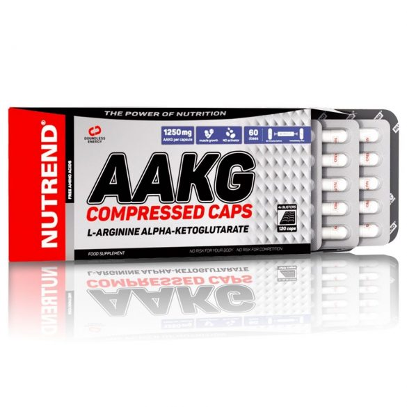 NUTREND AAKG COMPRESSED CAPS - 120 KAPSZULA