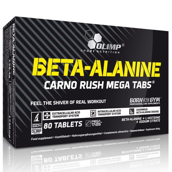 OLIMP BETA-ALANINE CARNO RUSH MEGA TABS® 80 TABLETTA