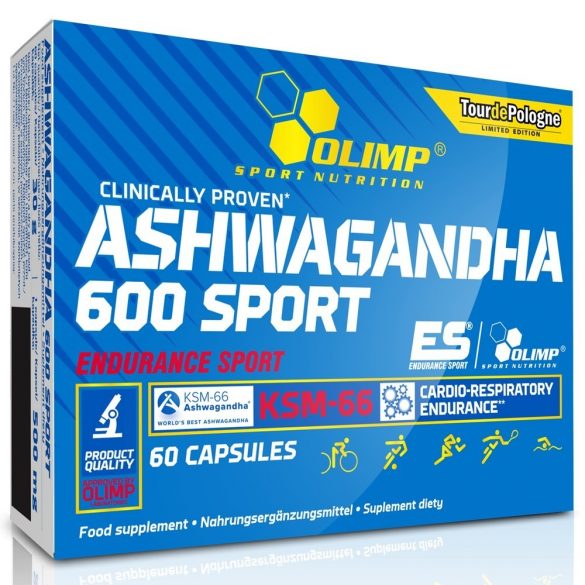 OLIMP ASHWAGANDHA 600 SPORT - 60 KAPSZULA
