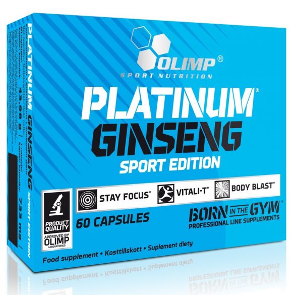 OLIMP LABS PLATINUM GINSENG™ SPORT EDITION 550 MG - 60 KAPSZULA