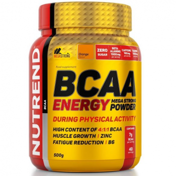 NUTREND BCAA ENERGY MEGA STRONG POWDER - 500 G
