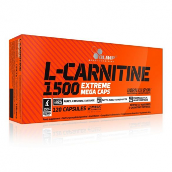OLIMP L-CARNITINE 1500 EXTREME MEGA CAPS® ZSÍRÉGETŐ 120 KAPSZULA